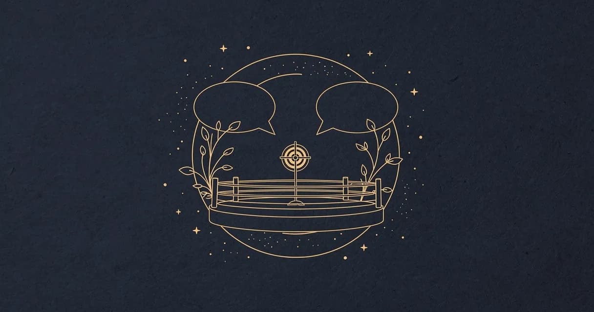 Gesprächs-Dojo — Illustration