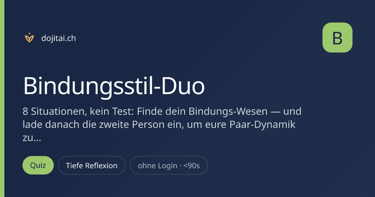 Bindungsstil-Duo