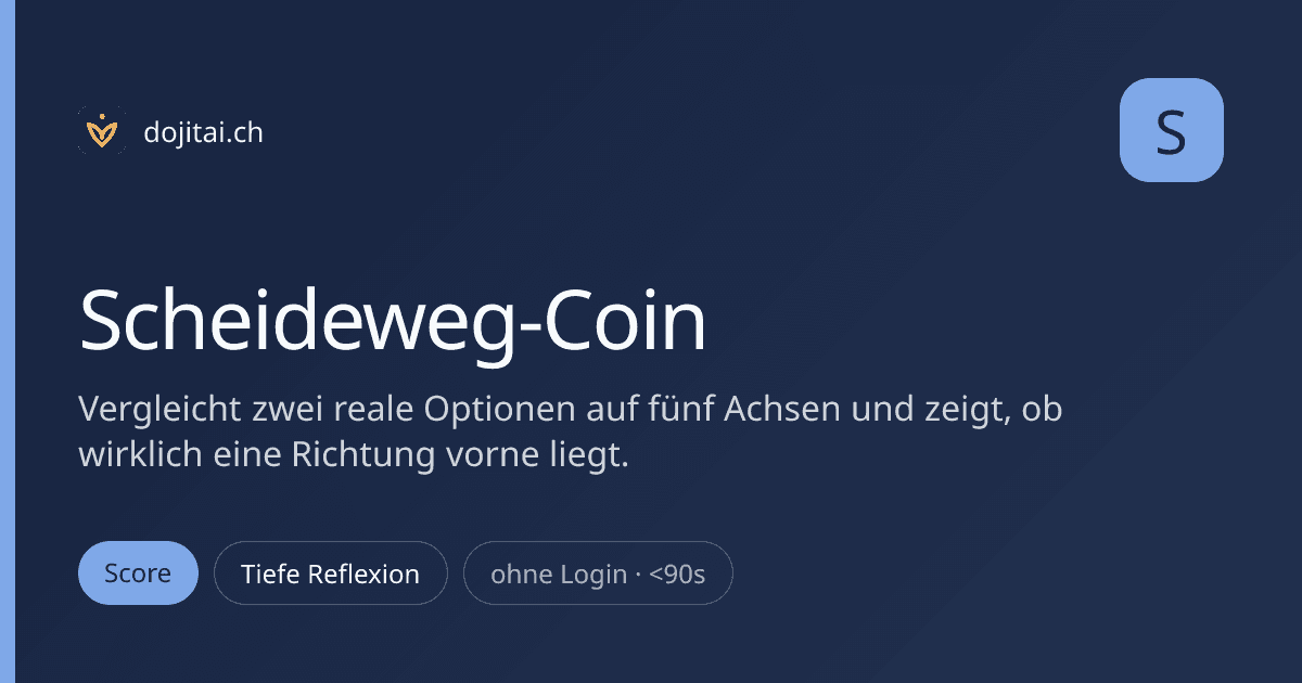 Scheideweg-Coin
