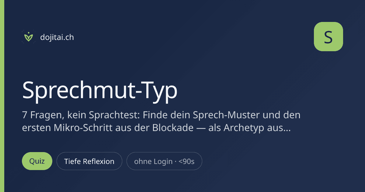Sprechmut-Typ