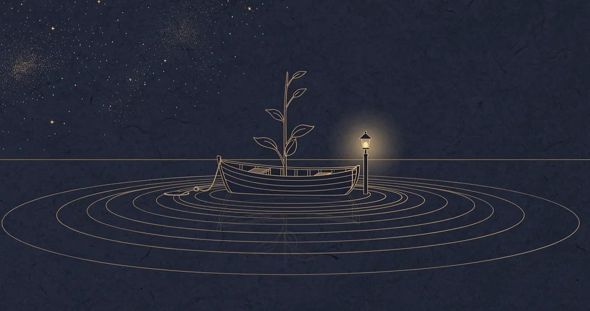 Der Hafen — Illustration