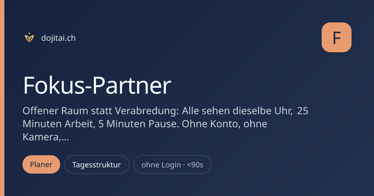 Fokus-Partner