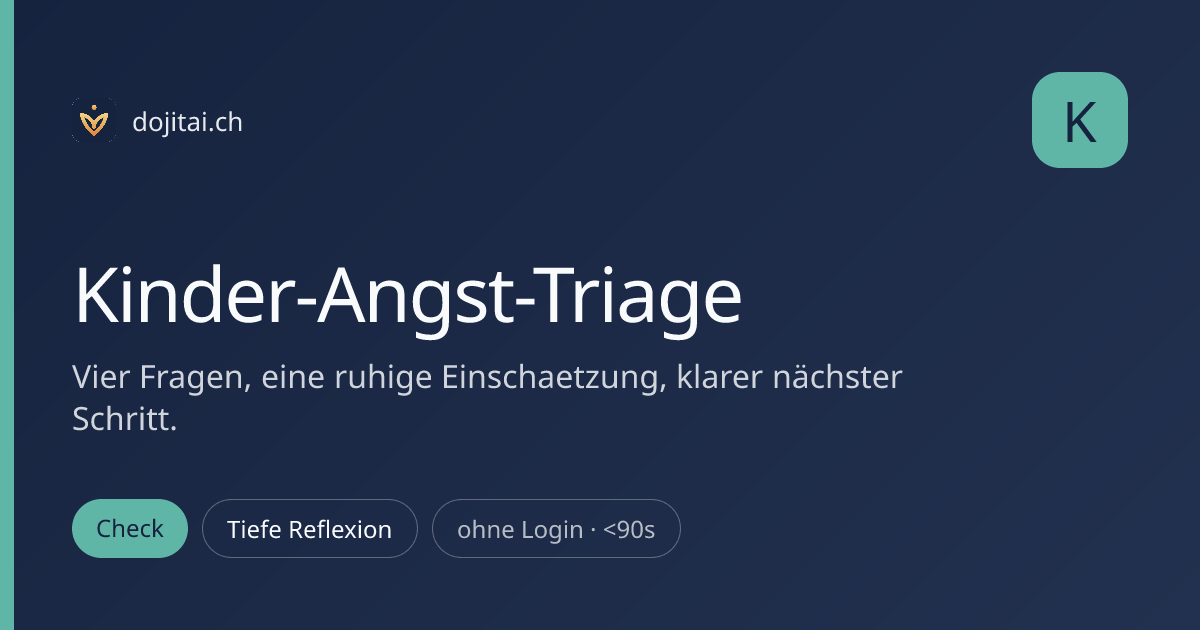 Kinder-Angst-Triage