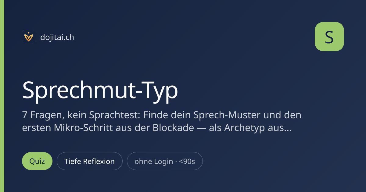 Sprechmut-Typ